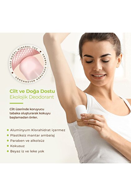 BİOROCK Biorock Kristal Deodorant Doğal Mineral Tuz Ter Karşıtı