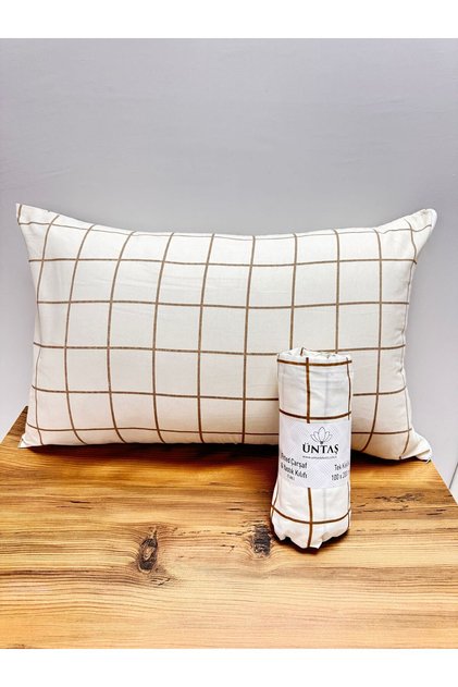 ÜNTAŞ SERENAT Single Fitted Sheet AND 1 PILLOWCASE
