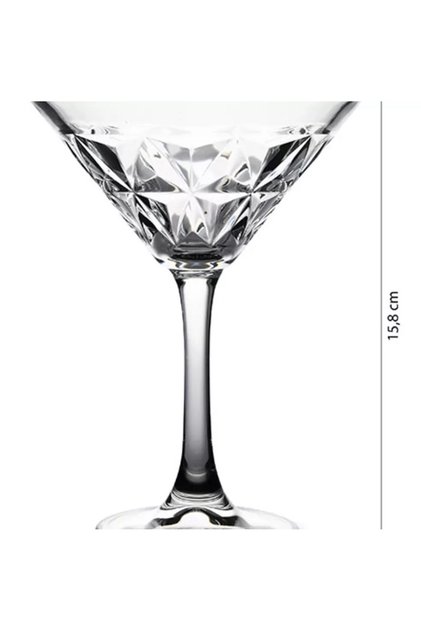 Estrella 4 Kişilik Martini / Cup Bardağı 250cc