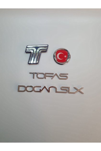 Tofaş Doğan Slx Shutter Luggage Emblem Lettering Set