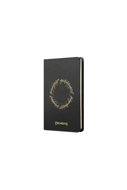 Lord Of The Rıngs Sert Kapak Lastikli Mini Defter Siyah 95 Yaprak Çizgisiz 9x14cm Dft-388395
