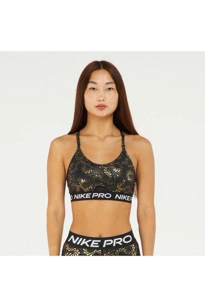 Pro Indy Dri-Fit Kadın Siyah Antrenman Sporcu Sütyeni DQ5458-010