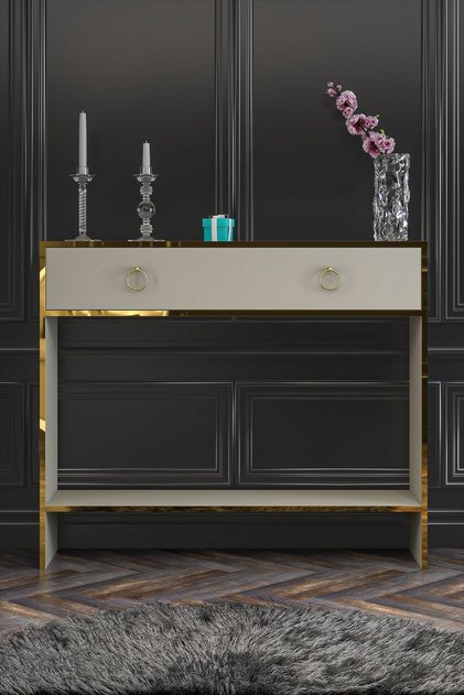 Esmeralda Dresuar Kum Beji Gold