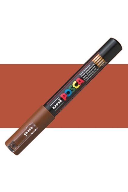 Posca Marker Pen PC-1m (0.7mm) Brown