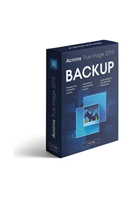 ACRON Acronis True Image 2019 Backup Software 1 Device (Lifetime