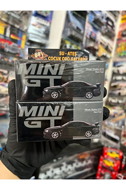 mini gt NİSSAN SKYLINE GTR BLACK 1.64 - Fiyatı, Yorumları