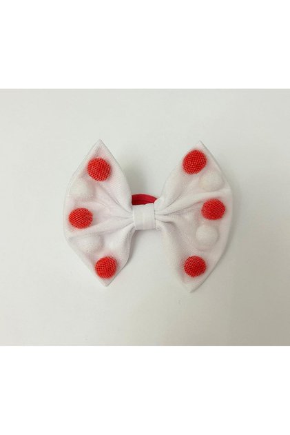 Children's Rubber Buckle with Pompom 087