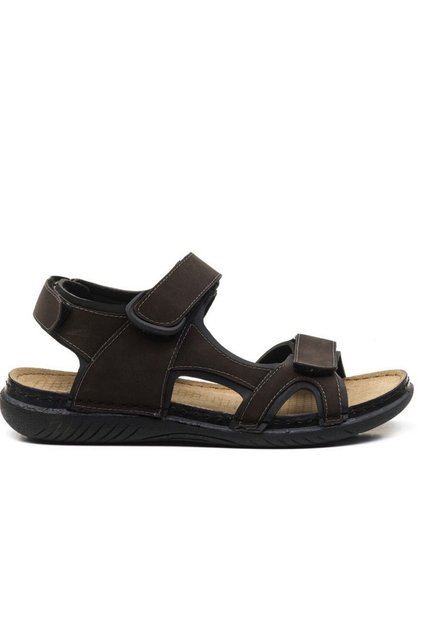 Anatomical Brown Men's Sandals – Comfortable Design in Sizes 40-45