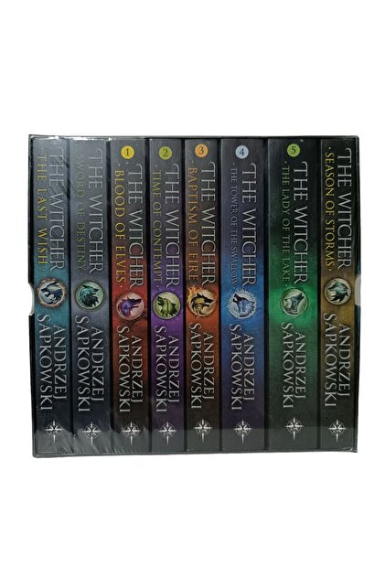 Gollancz The Witcher 8 Kitap Kutulu Set İngilizce Box Set - Fiyatı Gollancz The Witcher 8 Kitap Kutulu Set İngilizce Box Set - Fiyatı