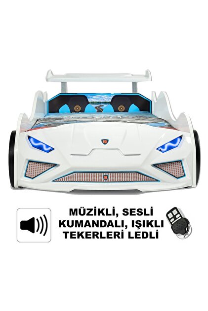 inegoldeneve Lamborghini - RS-1 - Arabalı Yatak, Kumandalı