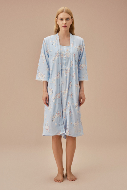 Sakura Dressing Gown