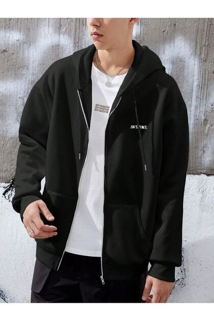 Sweatshirt Fermuarlı Hırka