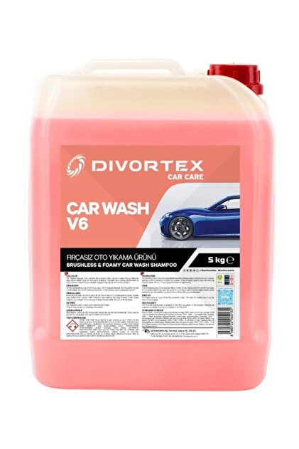 Divortex DİVORTEX CAR WASH V6 FIRÇASIZ OTO YIKAMA KÖPÜĞÜ 5 KG