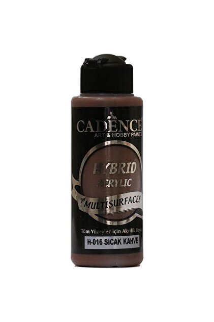 Cadence Multisurface Hybrid Hibrit Akrilik Boya H-018 Koyu Kahve