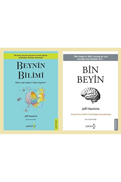 Jeff Hawkıns Bin Beyin + Beynin Bilimi (2 Kitap)
