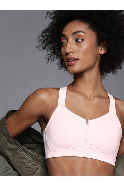 Dri-Fit Alpha High-Support Padded Zip Training Kadın Bra