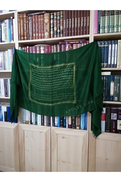 Cin Mektubu Yazılı Şal
