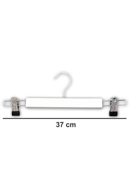 8 Pieces of Clothespin Skirt/Pant Hangers 37 cm