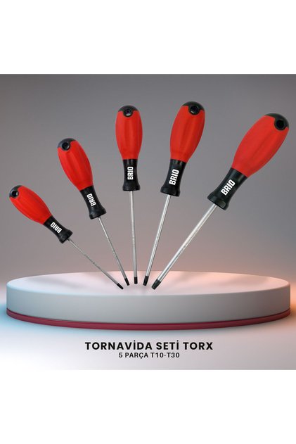Tornavida Seti Torx (TORK) 5 Parça T10-t30