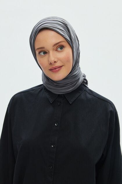Pleated Rayon Scarf Series