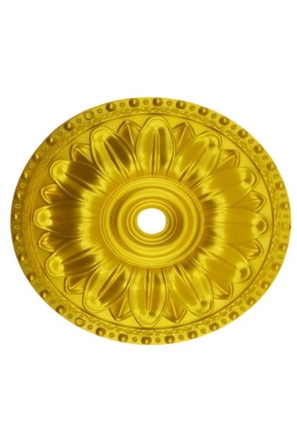 40X40 CM OVAL DEKORATİF AVİZE GÖBEĞİ