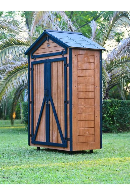 Ahşap Bahçe Depolama Dolabı 850 Lt