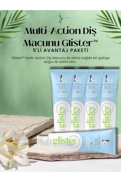 Multi-Action Diş Macunu Glister™ 5 ADET
