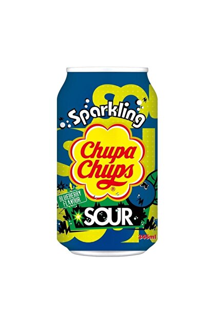 Chupa Chups Sparking Köpüklü Ekşi Yaban Mersini 345ml - Fiyatı