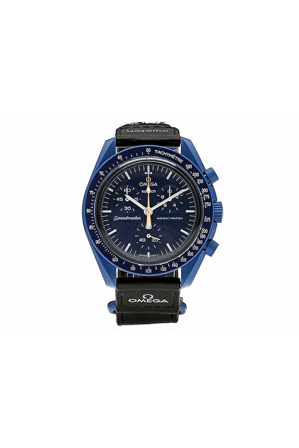 Swatch x Omega Bioceramic Moonswatch Mission to Neptune Moonshine