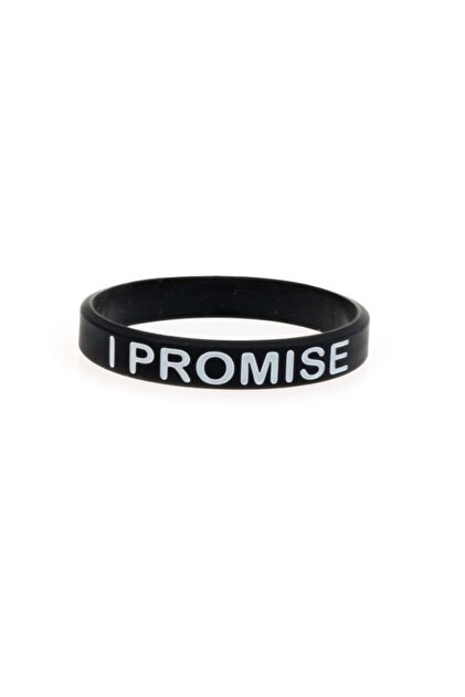 PurpleJam Lebron James Black I Promise Bracelet- Trendyol