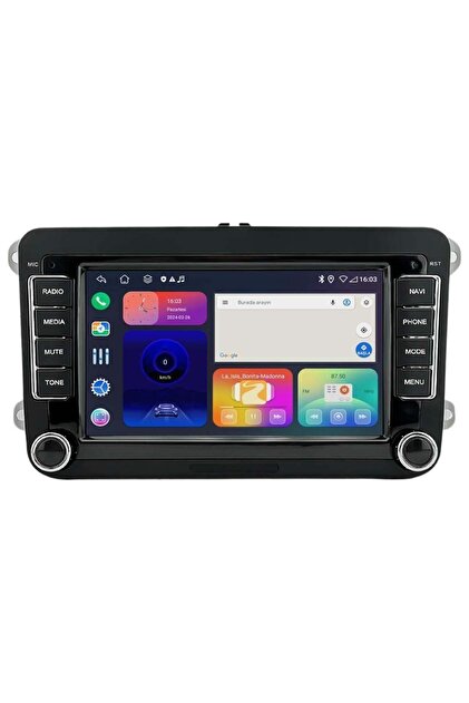 Carvocal Volkswagen Jetta Android Multimedya Sistemi (2006-2018