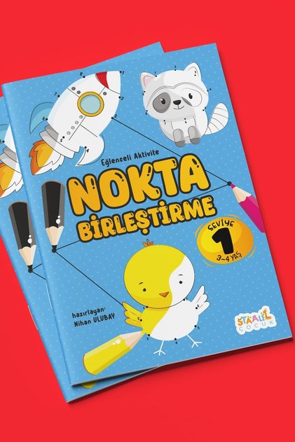 Fun Activity Dot Joining - Coloring and Activity Book for Children - Level 1