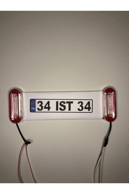 PLAKA LAMBASI 12-24 VOLT NEON