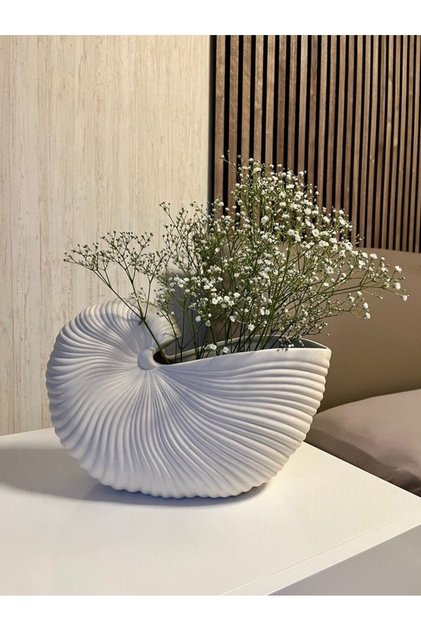 Silikon Kalıbı 1 Adet Deniz İstiridye Kabuğu Biblo Mumluk Mold Kalıbı 13*7 cm.