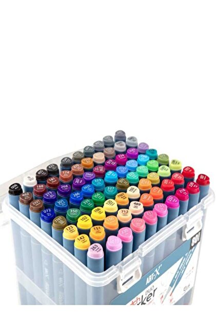 GLANCE ART-X Sketch Marker Çift Taraflı Kalem Seti 80'Lİ - Fiyatı