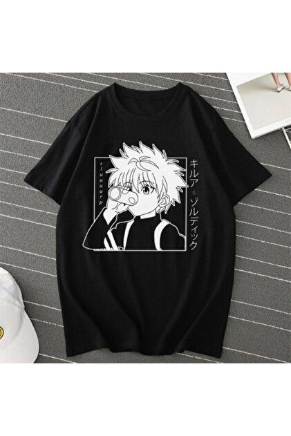 Genel Markalar Hunter X Hunter Anime Tasarım T-shirt - Fiyatı