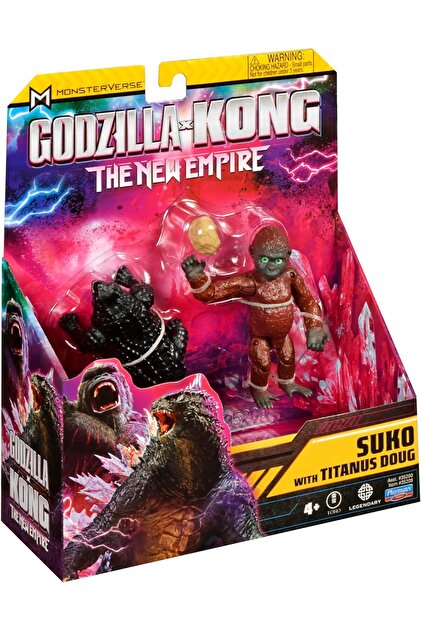Tower Toys Godzilla X Kong Aksiyon Figürü With Titanus Doug @Suko