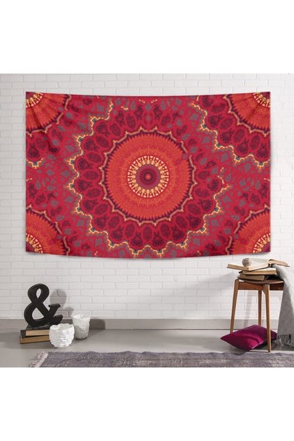Soft Mandala 4 Duvar Örtüsü