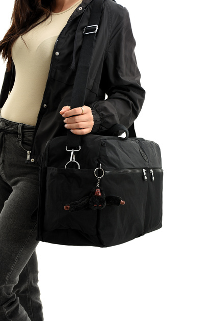 Kairon Accessories Monogram Detaylı Seyahat Çantası Askılı Bavul