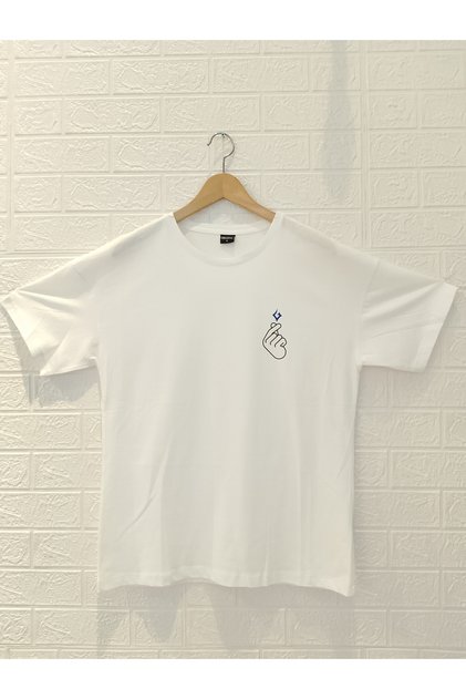 K-POP Printed Oversized T-Shirt