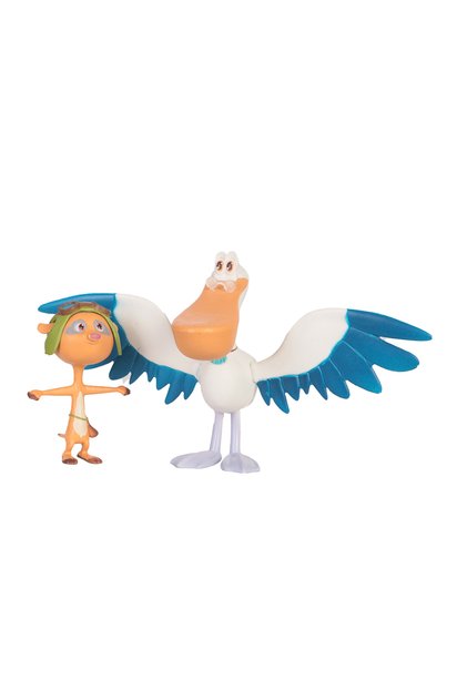 PELİK & MİSKET, Kaptan Pengu çizgi film karakteri. TRT lisanslı