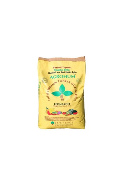 Agrohum ( 25 Kg'lık İşlenmiş Toz Leonardit Çuvalı )