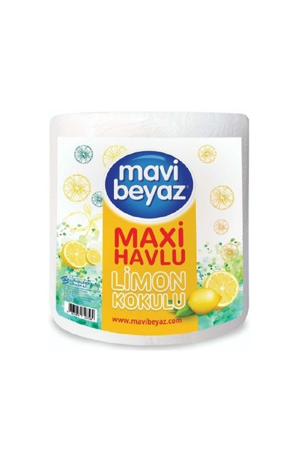 Maxi Kağıt Havlu Dev Rulo Limon Kokulu -142408