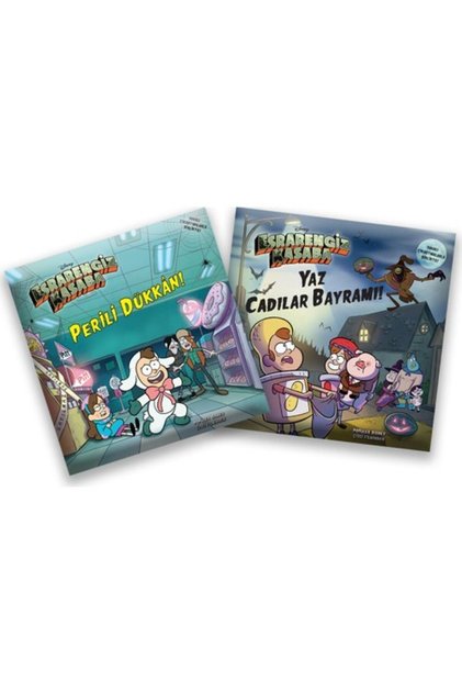 Disney Esrarengiz Kasaba Sticker Story Set 2 Books