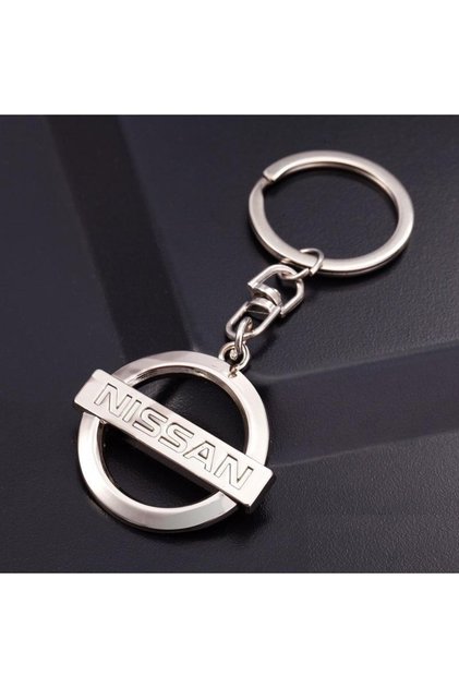 Nissan Micra 2004-2010 Keychain Metal 3d Chrome Car Keychain