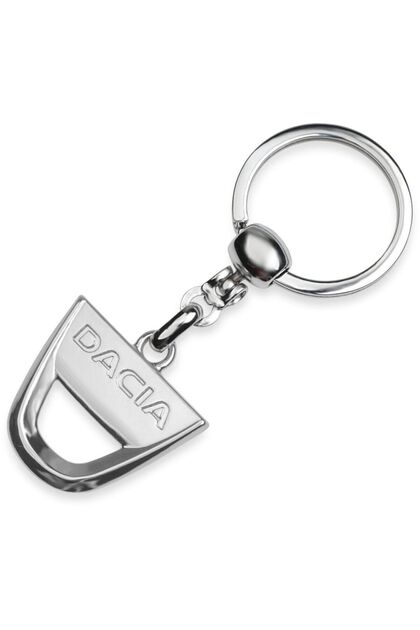 Dacia Logan Sedan Keychain Metal 3D Chrome Car Key Chain