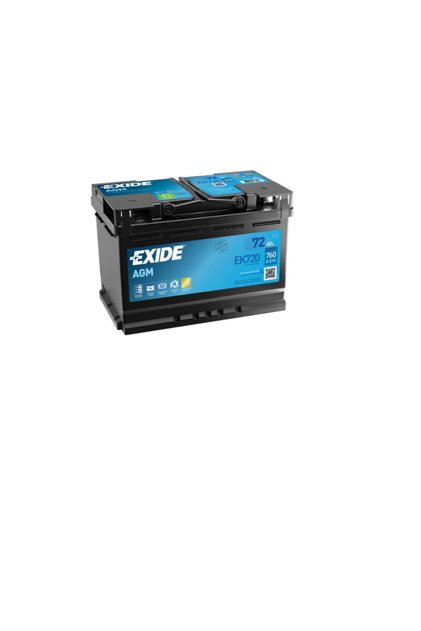 12 V 72 Ah 760 A En Agm Start-stop Ek720(2023)