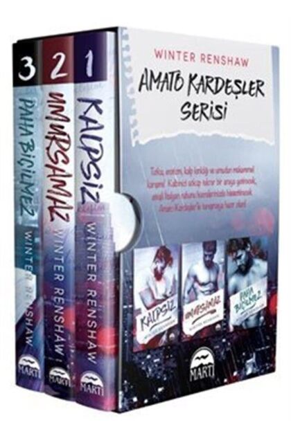 Amato Kardeşler Serisi (3 Kitap)- Winter Renshaw