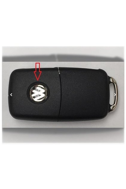 Volkswagen 12mm VW Switch Logo, Switch Coat of Arms (1 Piece)