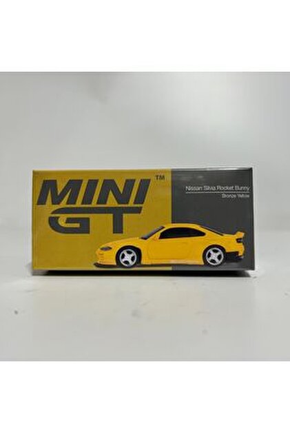 mini gt 1/64 Nissan Silvia (S15) Rocket Bunny Bronze Yellow